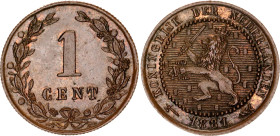 Netherlands 1 Cent 1881