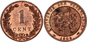 Netherlands 1 Cent 1906