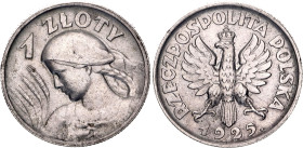 Poland 1 Zloty 1925 .