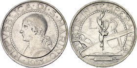 San Marino 5 Lire 1933 R