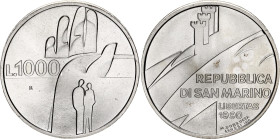San Marino 1000 Lire 1990 R