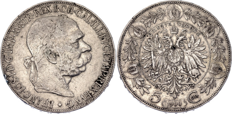 KM# 2807, Schön# 8, N# 11558; Silver; Franz Joseph I; Vienna Mint; VF-XF Unmount...