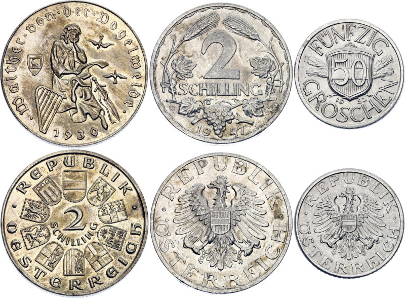 Silver & Aluminium-magnesium; 700th Anniversary of the Death of Walther von der ...