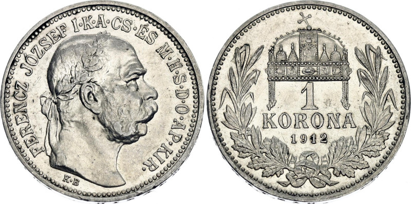 KM# 492, N# 12865; Silver; Franz Joseph I; Kremnitz Mint																								...