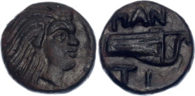 Ancient Greece Bosporan Kingdom Pantikapaion Halk 314 - 310 BC