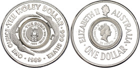 Australia 25 Cents - 1 Dollar 1989
