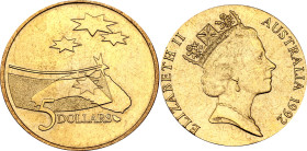 Australia 5 Dollars 1992