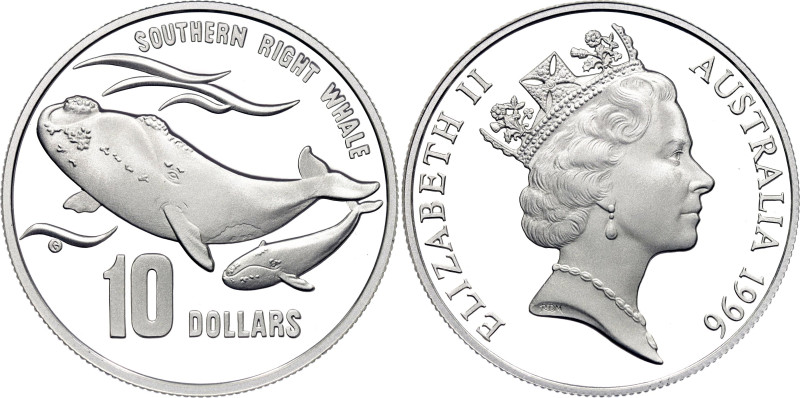 KM# 314, N# 133801; Silver, Proof; Elizabeth II; Australia's Endangered Species ...