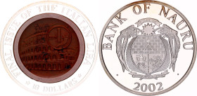 Nauru 10 Dollars 2002