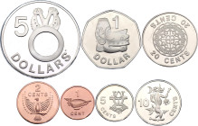 Solomon Islands Annual Proof Coin Set 1978