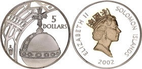 Solomon Islands 5 Dollars 2002