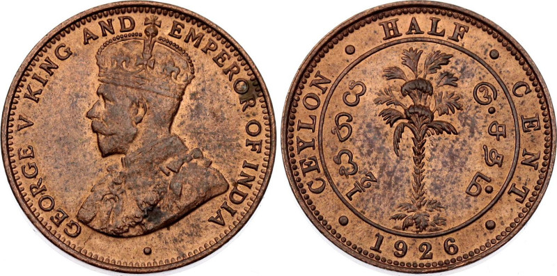 KM# 106, N# 12114; Copper; George V; UNC with a nice toning