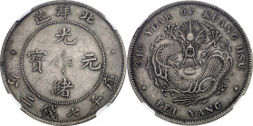 China Chihli 1 Dollar 1908 (34) NGC XF45