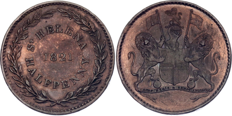 KM# A4, N# 18419; Copper; George IV; British East India Company; AUNC, mint lust...