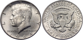 United States 1/2 Dollar 1964