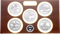 United States "America the Beautiful Quarters" Proof Set 2018 S