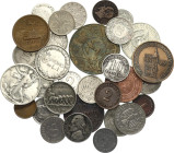 World Lot of 31 Coins 19th-20th Century