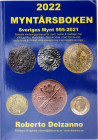 Sweden Catalogue "Myntarsboken Sveriges Mynt 995-2021" 2022