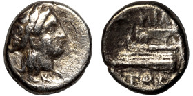 BITHYNIA. Kios. Circa 345-315 BC. Miletos, magistrate. Hemidrachm (silver, 2.27 g, 13 mm). Laureate head of Apollo to right; K[IA] below chin. Rev. ΜΙ...
