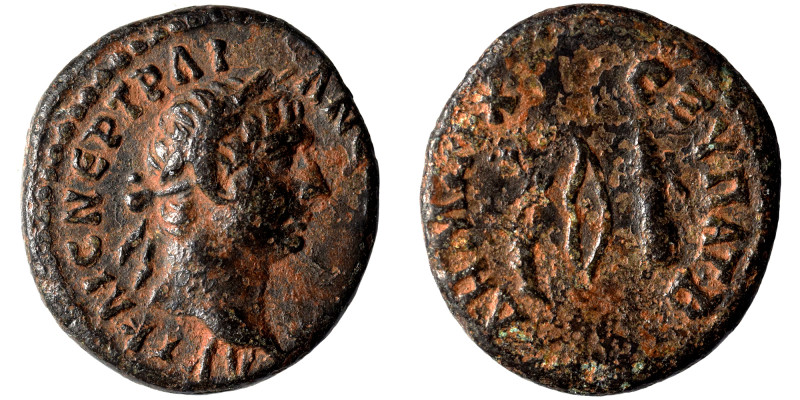 SYRIA, Seleukis and Pieria. Antioch. Trajan, 98-117. Ae (bronze, 1.44 g, 14 mm),...