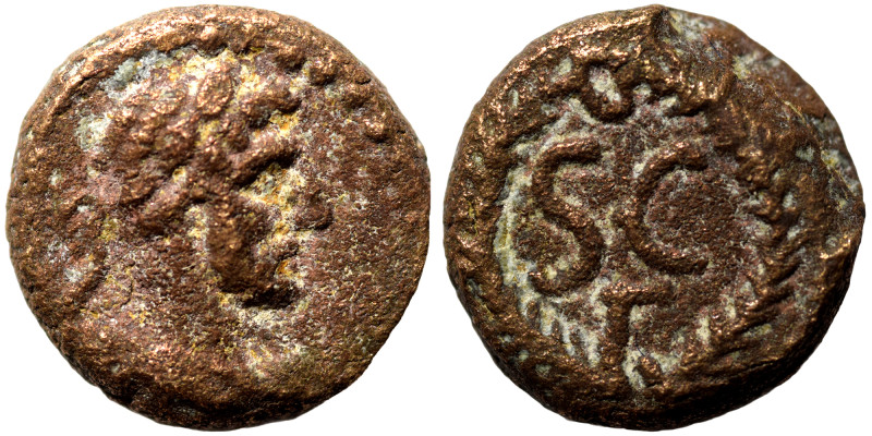 SYRIA, Seleucis and Pieria. Antioch. Hadrian, 117-138. Half Quadrans (bronze, 1....