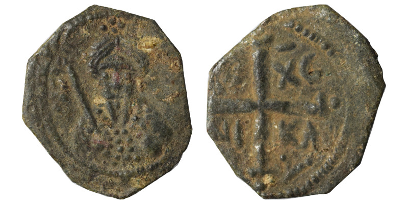 CRUSADERS. Principality of Antioch. Tancred, regent, 1101-1112. Follis (bronze, ...