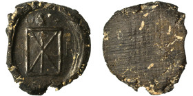 Greek-Roman. Circa 1st-3rd centuries AD. Terracotta token. 3.22 g, 23 mm.