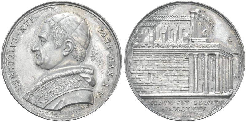 ROMA. Gregorio XVI (Bartolomeo Alberto Cappellari), 1831-1846. Medaglia 1835 a. ...