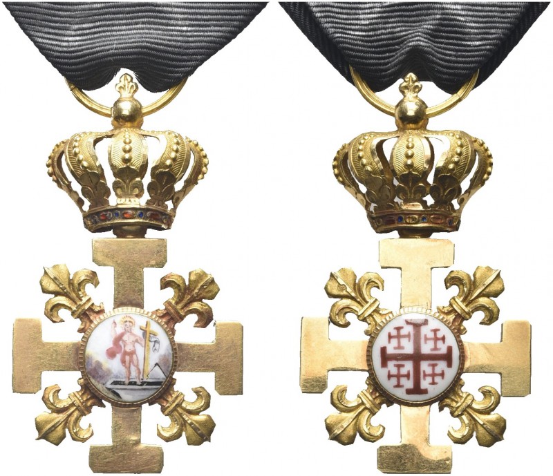 ROMA. Ordine Equestre del Santo Sepolcro di Gerusalemme. Croce di Cavaliere. Au ...