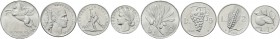 ROMA. Repubblica Italiana, dal 1946. Serie 1950 composta da 4 valori: 10 Lire, 5 Lire, 2 Lire e Lira. Italma. Gig. 233, 281, 328 e 365.
FDC