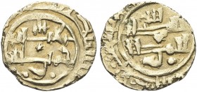 SICILIA. Ibn Al Thumnah, 1052-1062. Robai. Au Dr. Legenda cufica disposta su due righe; al centro, stella. Rv. Legenda cufica disposta su due righe. B...