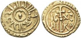 SICILIA. Ruggero II, Re di Sicilia, 1130-1154. Tarì post riforma del 1140. Au gr. 1,18 Come precedente. Spahr 66.
q. SPL