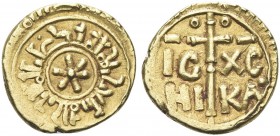 SICILIA. Guglielmo II, Re di Sicilia, 1166-1189. Multiplo di Tarì. Au gr. 2,25 Come precedente. Spahr 102.
q. SPL