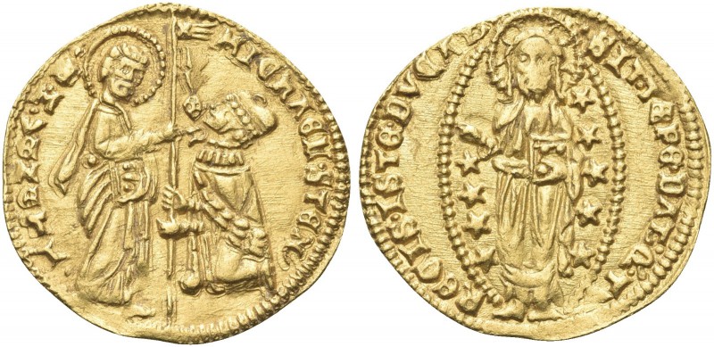 VENEZIA. Michele Steno Doge LXIII, 1400-1413. Ducato. Au gr. 3,53 Dr. MIChAEL ST...
