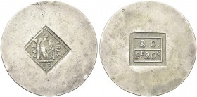 ZARA. Napoleone I Imperatore, Assedio Austriaco 1813. 9,20 Franchi 1813. Ag gr. 59,32 Dr. Aquila coronata su fulmine entro losanga. Rv. Indicazione di...
