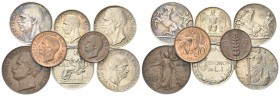 LOTTI. Lotto di n. 66 monete coniate durante Vittorio Emanuele III dal 1900 al 1943; si segnalano 10 Lire 1927, 10 Lire 1936, 5 Lire 1926.
Da esamina...