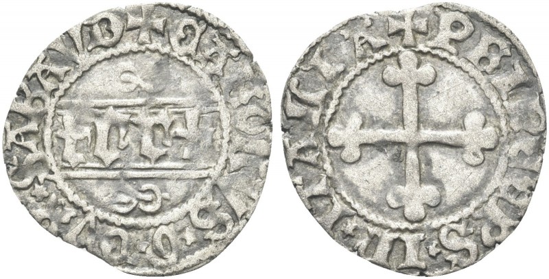 SAVOIA ANTICHI. Carlo I, il Guerriero, 1482-1490. Quarto II Tipo, Cornavin. Mi g...