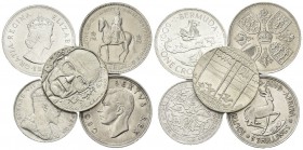 LOTTI. Lotto di n. 48 monete in argento, di cui n. 26 in argento. Si Segnalano monete della Gran Bretagna, Bermuda, Bahamas, Sud Africa, dollaro 1912 ...
