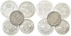 LOTTI. Lotto di n. 48 monete in argento, di cui n. 4 da 5 Marchi (da BB a SPL) e n. 44 monete Austriache da 25, 50,100 e 500 Schilling.
Interessante,...