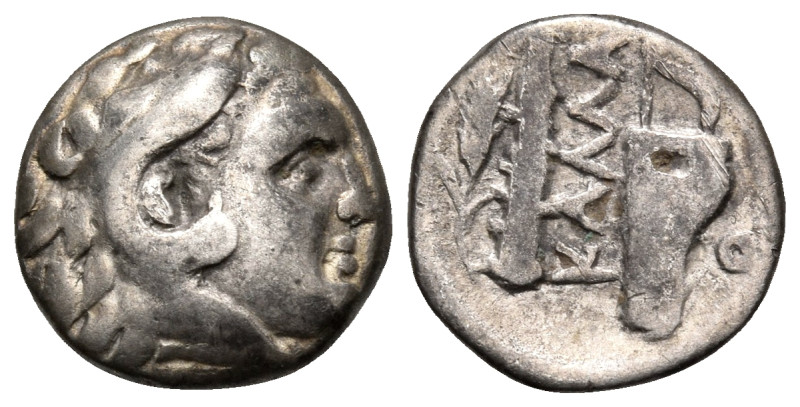 MOESIA. Kallatis. 3rd-2nd centuries BC. Hemidrachm (Silver, 14 mm, 2.53 g, 1 h)....