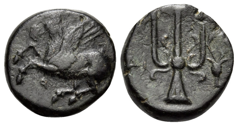 CORINTHIA. Corinth. Circa 350/45-285 BC. Chalkous (Bronze, 12,5 mm, 2.21 g, 11 h...