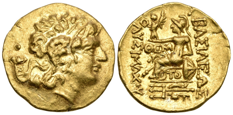 KINGS OF PONTOS. Mithradates VI Eupator, circa 120-63 BC. Stater (Gold, 20 mm, 8...