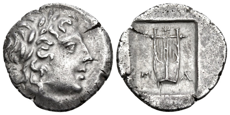 LYCIA, Lycian League. Masikytes. Circa 48-42 BC. Hemidrachm (Silver, 15.5 mm, 1....