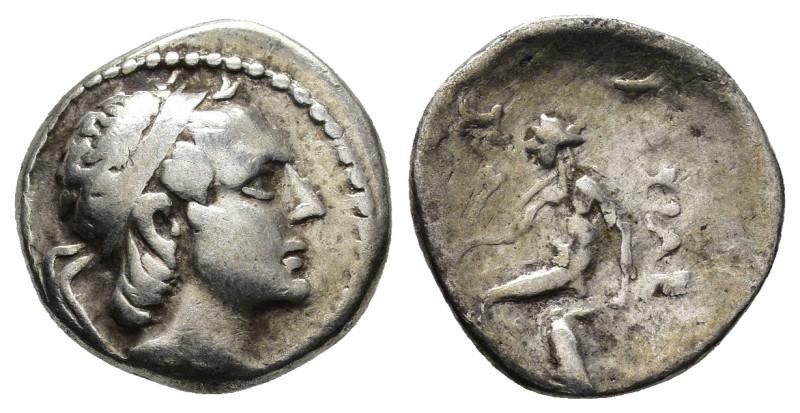 SELEUKID KINGS. Seleukos IV Philopator, 187-175 BC. Drachm (Silver, 15.5 mm, 4.1...