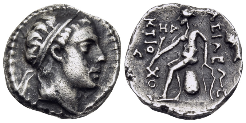 SELEUKID KINGS. Antiochos IV Epiphanes, 175-164 BC. Drachm (Silver, 16,5 mm, 4.1...