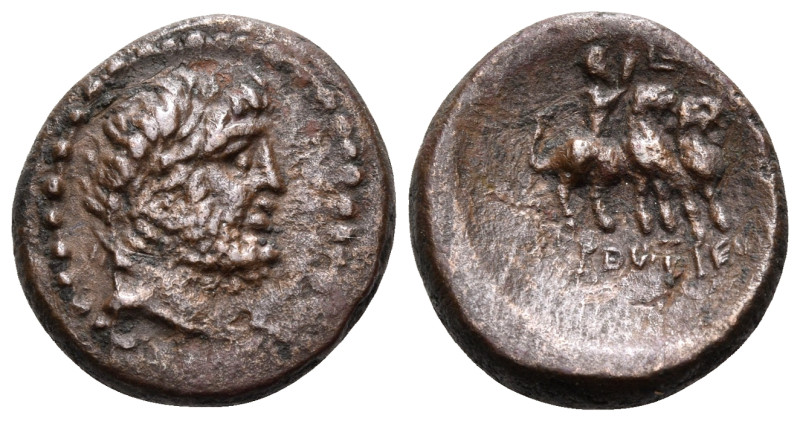 PHOENICIA. Orthoseia. Cleopatra VII, 51-30 BC. (Bronze, 17 mm, 5.01 g, 11 h), ye...