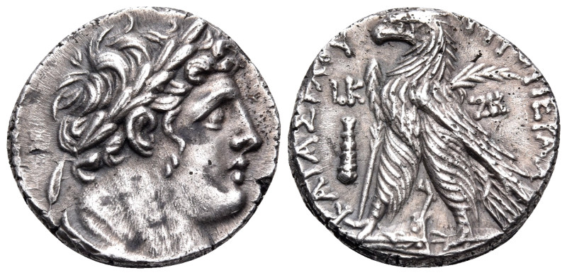 PHOENICIA. Tyre. 126/5 BC-AD 65/6. 1/2 Shekel (Silver, 20 mm, 7.13 g, 1 h), year...