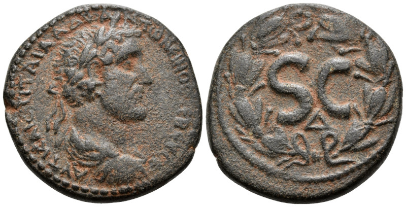 SYRIA, Seleucis and Pieria. Antioch. Antoninus Pius, 138-161. As (Bronze, 23 mm,...