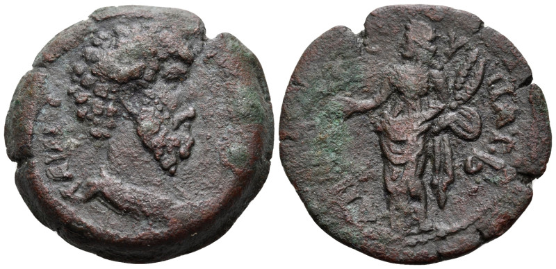 EGYPT. Alexandria. Aelius, Caesar, 136-138. Diobol (Bronze, 25 mm, 9.71 g, 12 h)...