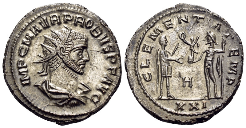 Probus, 276-282. Antoninianus (Billon, 22 mm, 3.92 g, 6 h), Antioch, 8th officin...